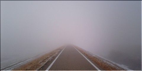 雪の朝(あした)の利根運河