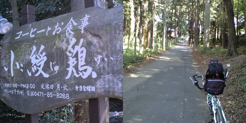 小綬鶏看板