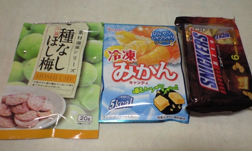真夏の携行食