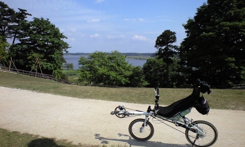 高野山桃山公園と手賀沼