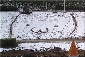 雪の顔文字