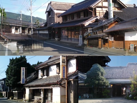 蔵の町真壁の街並み