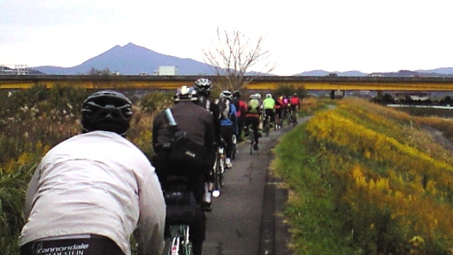 やさと茅葺きサイクリング(恋瀬川CR)