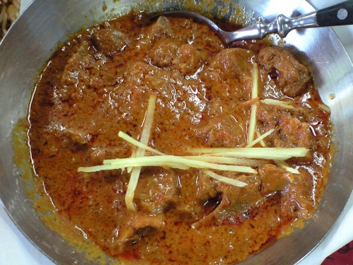 マトンコールマ(山羊のカレー)