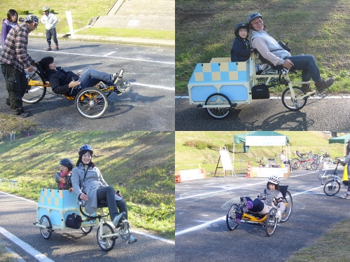 リカンベント・トライク試乗会