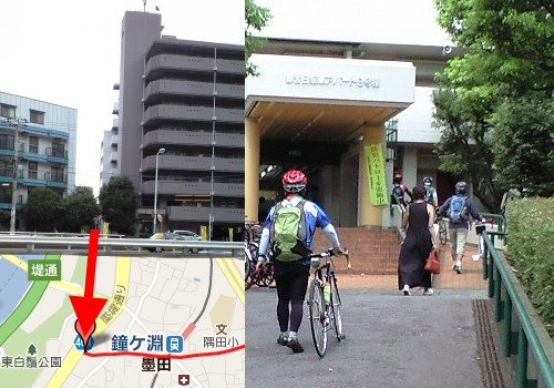 墨堤通りと古代東海道