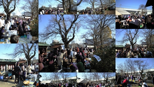 市の谷の市(大盛況)