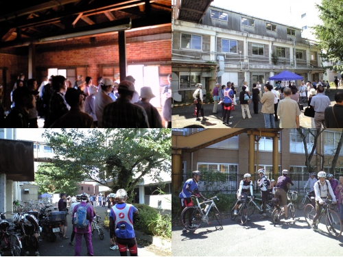 市川の赤レンガ見学会ポタ