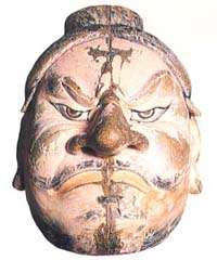 悪路王(アテルイ)首像.