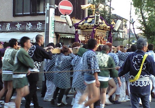 松戸神社の神輿
