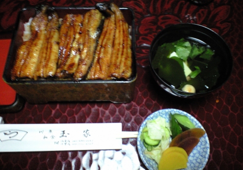 玉家特上うな重
