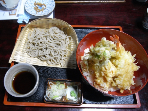 田舎そば古民家(天丼セット)