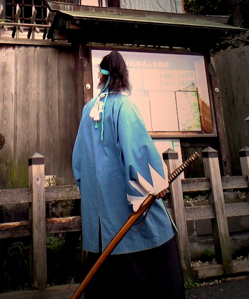 休日、私は武士になる!