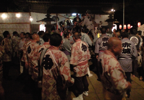 赤城神社宮入