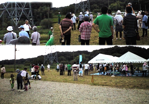 野田自然共生ファーム(江川地区)の収穫祭