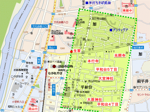 流山市(加、西平井、平和台)