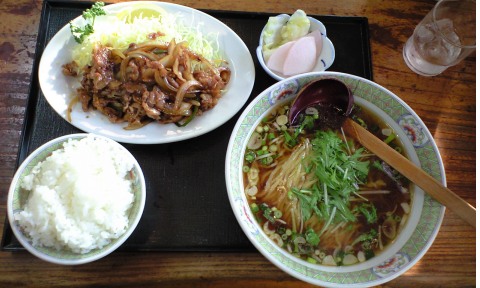 まるいラーメン