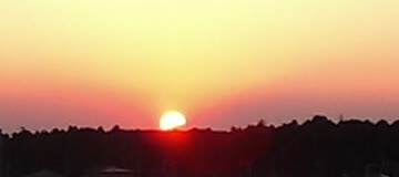 おおたかの森に沈む夕日02