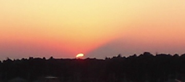 おおたかの森に沈む夕日04