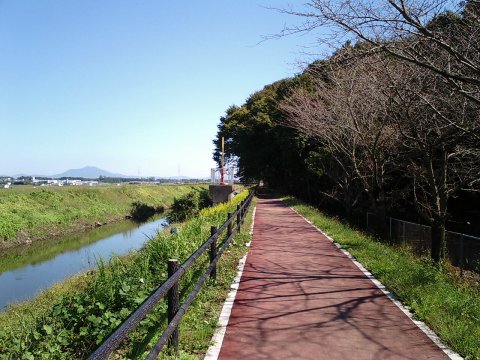 西仁連川と逆井城