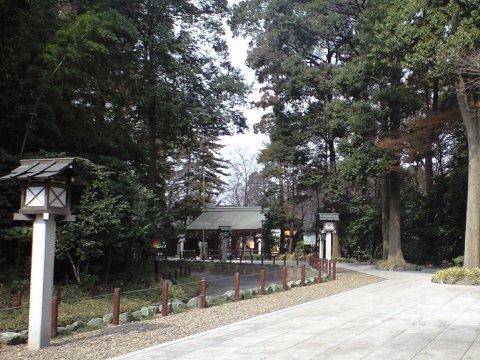 櫻木神社参道