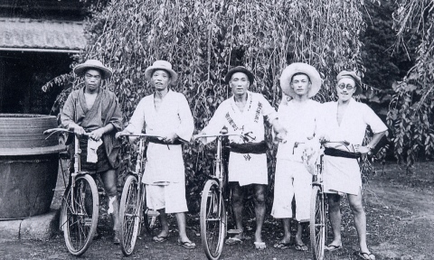 大正時代のサイクリング
